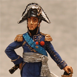 Оловянная миниатюра французский маршал 1805-15 годы