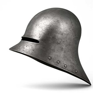 Средневековый шлем салад