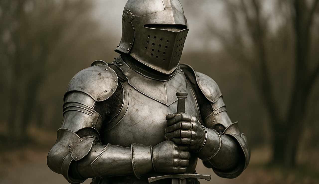Рыцарь в доспехах